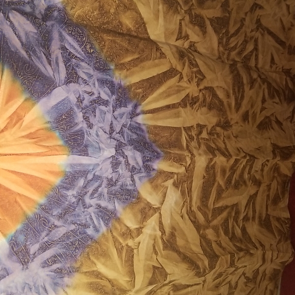 Tye Dye Curtains  48 x 84 - Picture 8 of 12